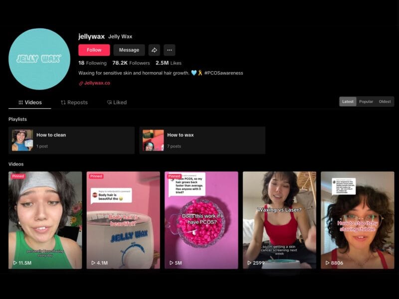 TikTok JellyWax
